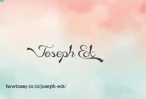 Joseph Eck