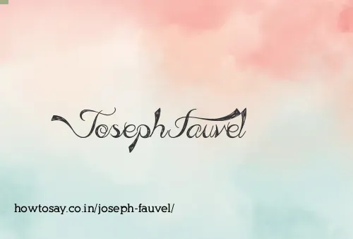 Joseph Fauvel
