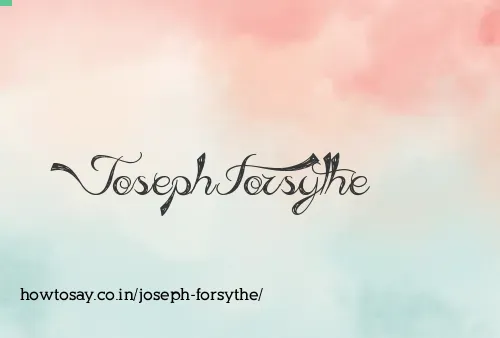 Joseph Forsythe