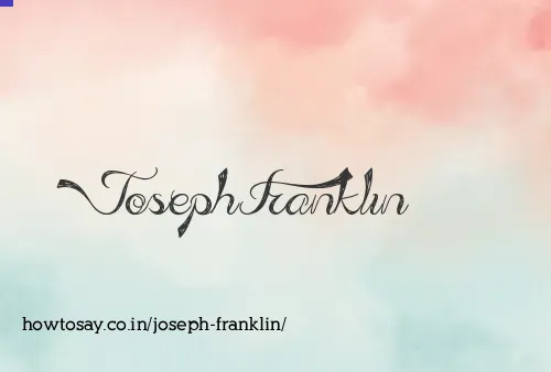 Joseph Franklin