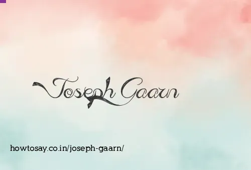 Joseph Gaarn