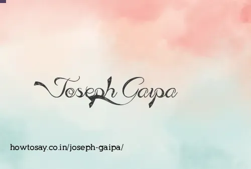 Joseph Gaipa