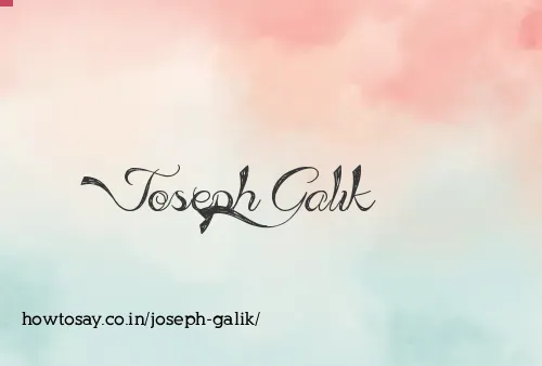 Joseph Galik