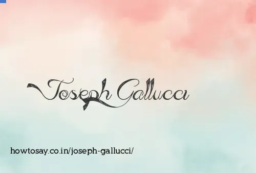 Joseph Gallucci