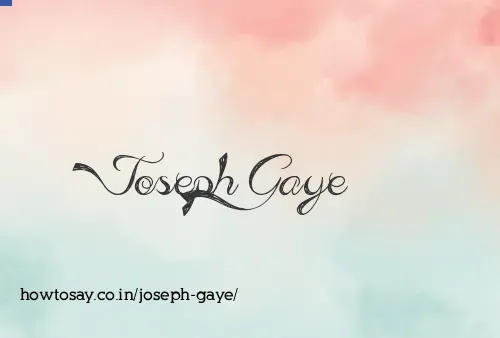 Joseph Gaye