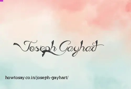 Joseph Gayhart