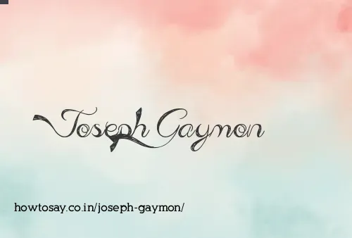 Joseph Gaymon
