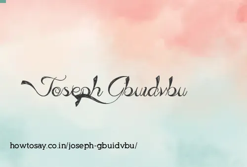 Joseph Gbuidvbu