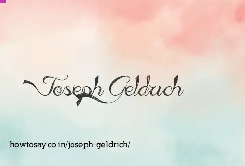 Joseph Geldrich