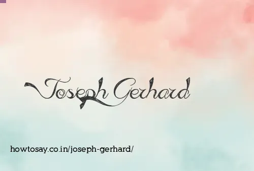Joseph Gerhard