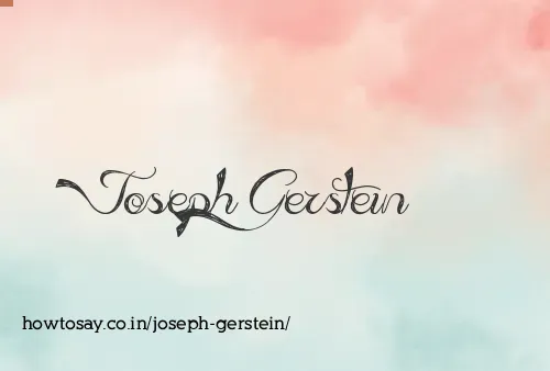 Joseph Gerstein