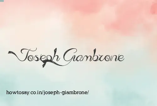Joseph Giambrone