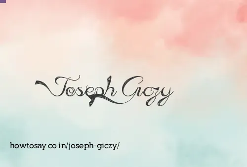 Joseph Giczy