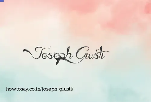 Joseph Giusti