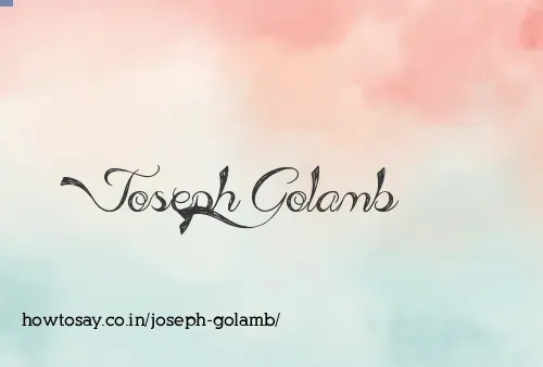 Joseph Golamb