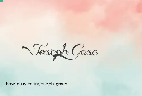 Joseph Gose
