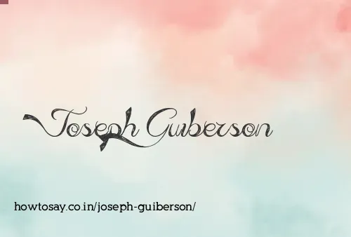 Joseph Guiberson