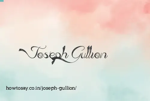 Joseph Gullion