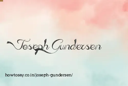 Joseph Gundersen