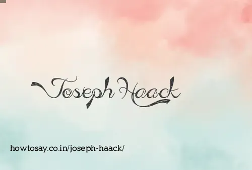 Joseph Haack