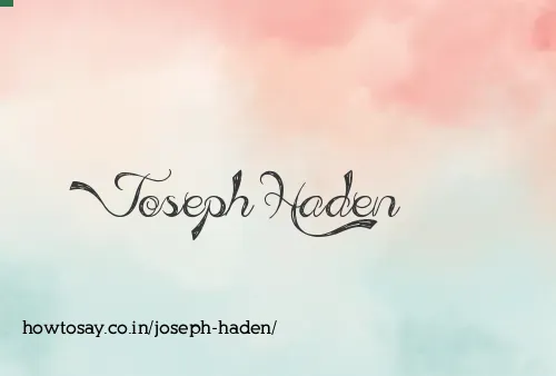 Joseph Haden