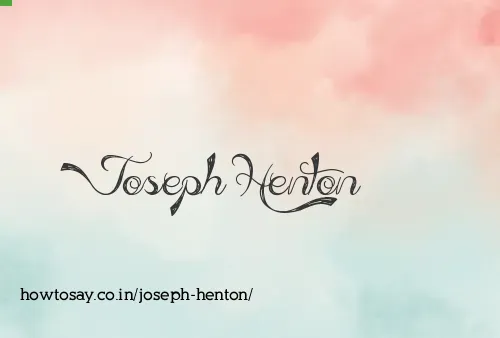 Joseph Henton