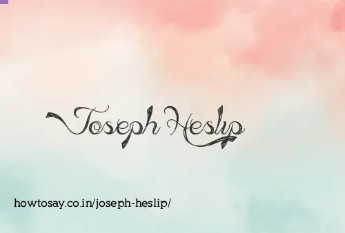 Joseph Heslip