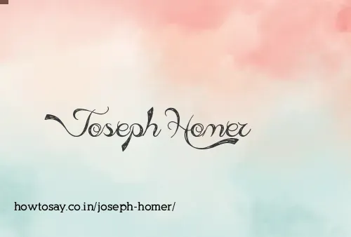 Joseph Homer