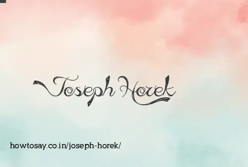 Joseph Horek