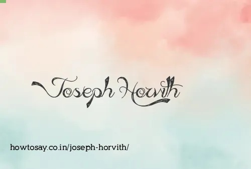 Joseph Horvith