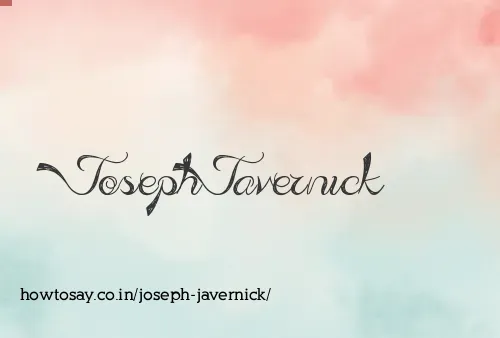 Joseph Javernick