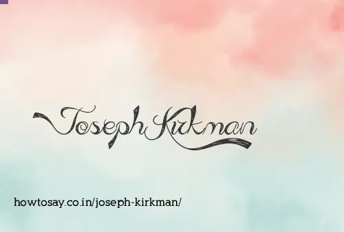 Joseph Kirkman
