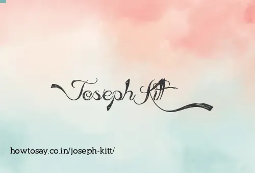 Joseph Kitt