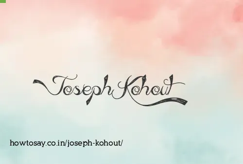 Joseph Kohout