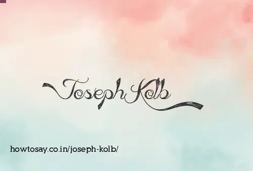 Joseph Kolb