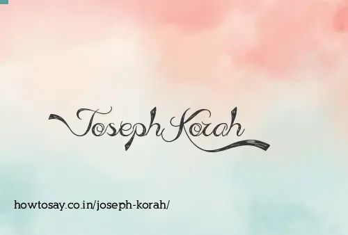 Joseph Korah
