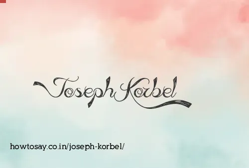 Joseph Korbel