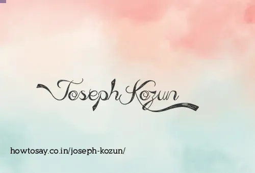 Joseph Kozun