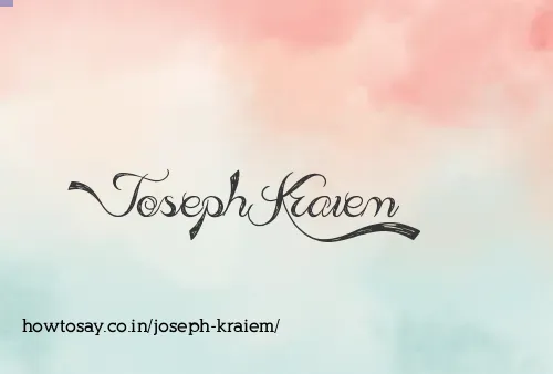 Joseph Kraiem