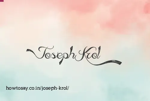 Joseph Krol