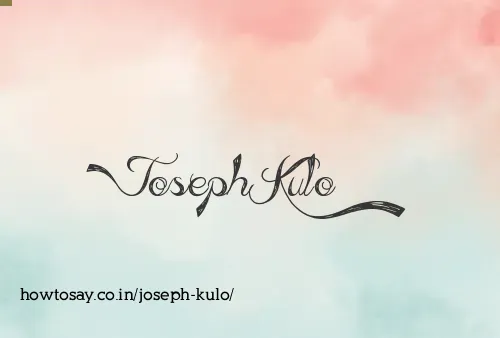 Joseph Kulo
