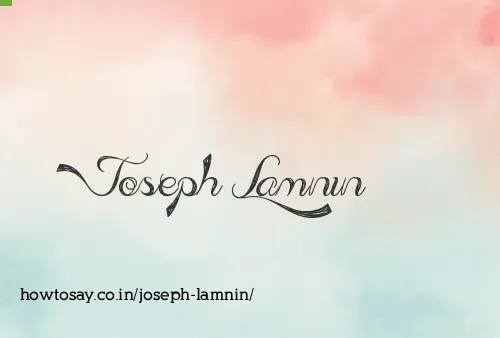 Joseph Lamnin