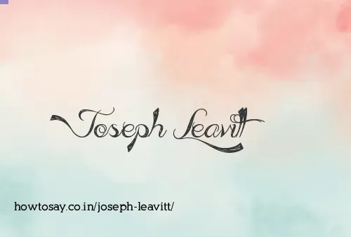 Joseph Leavitt