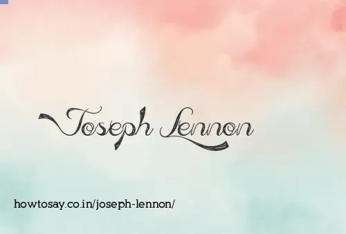 Joseph Lennon