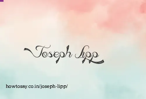 Joseph Lipp