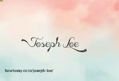 Joseph Loe