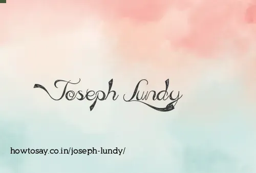 Joseph Lundy