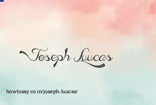 Joseph Luucas