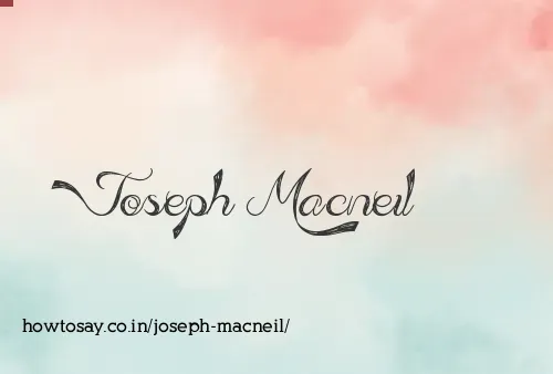 Joseph Macneil
