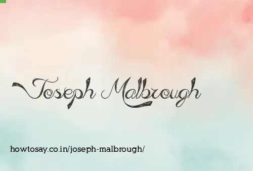 Joseph Malbrough